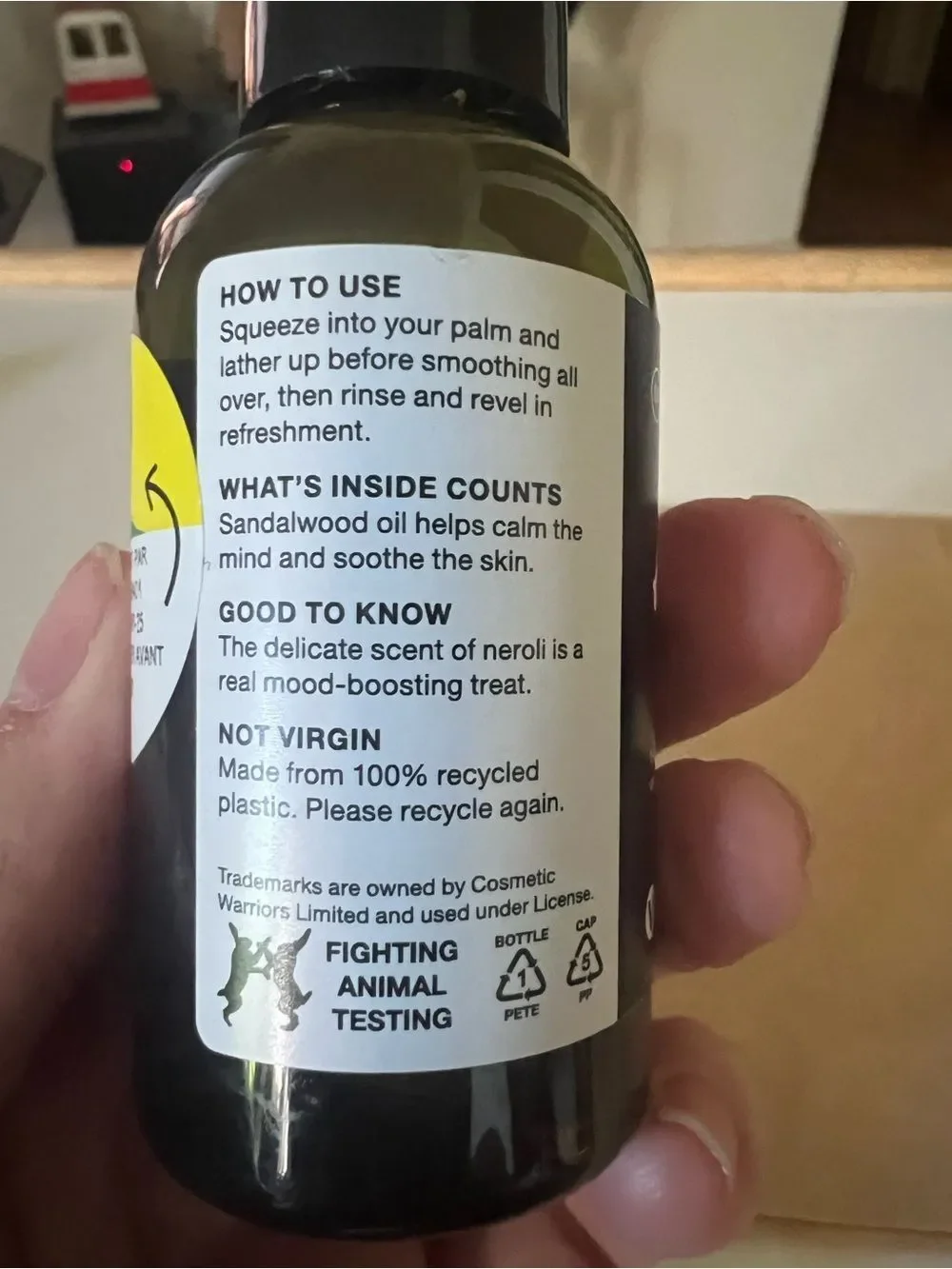 LUSH Grass Shower Gel - 1.8 oz BRAND NEW/SEALED